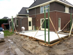 Maison en construction